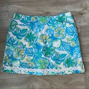 Lilly Pulitzer Marigold Citrus Skort